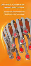 Massage Heads Orange Scalp Head Massager Red Light Vibrator Octopus Scratcher For Relaxation Stress